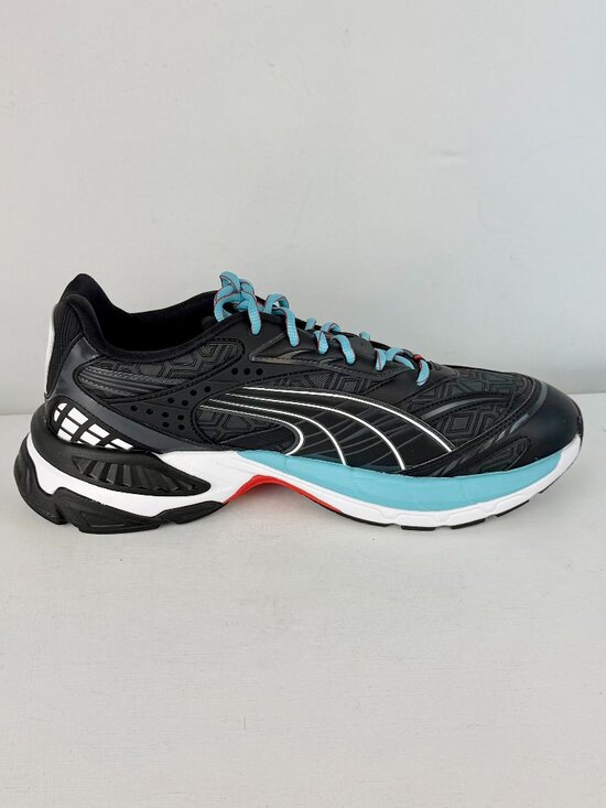 Men\'s 10.5 - Puma Luxe Sport Velophasis Shoes Black  - 390537-01 main image 8